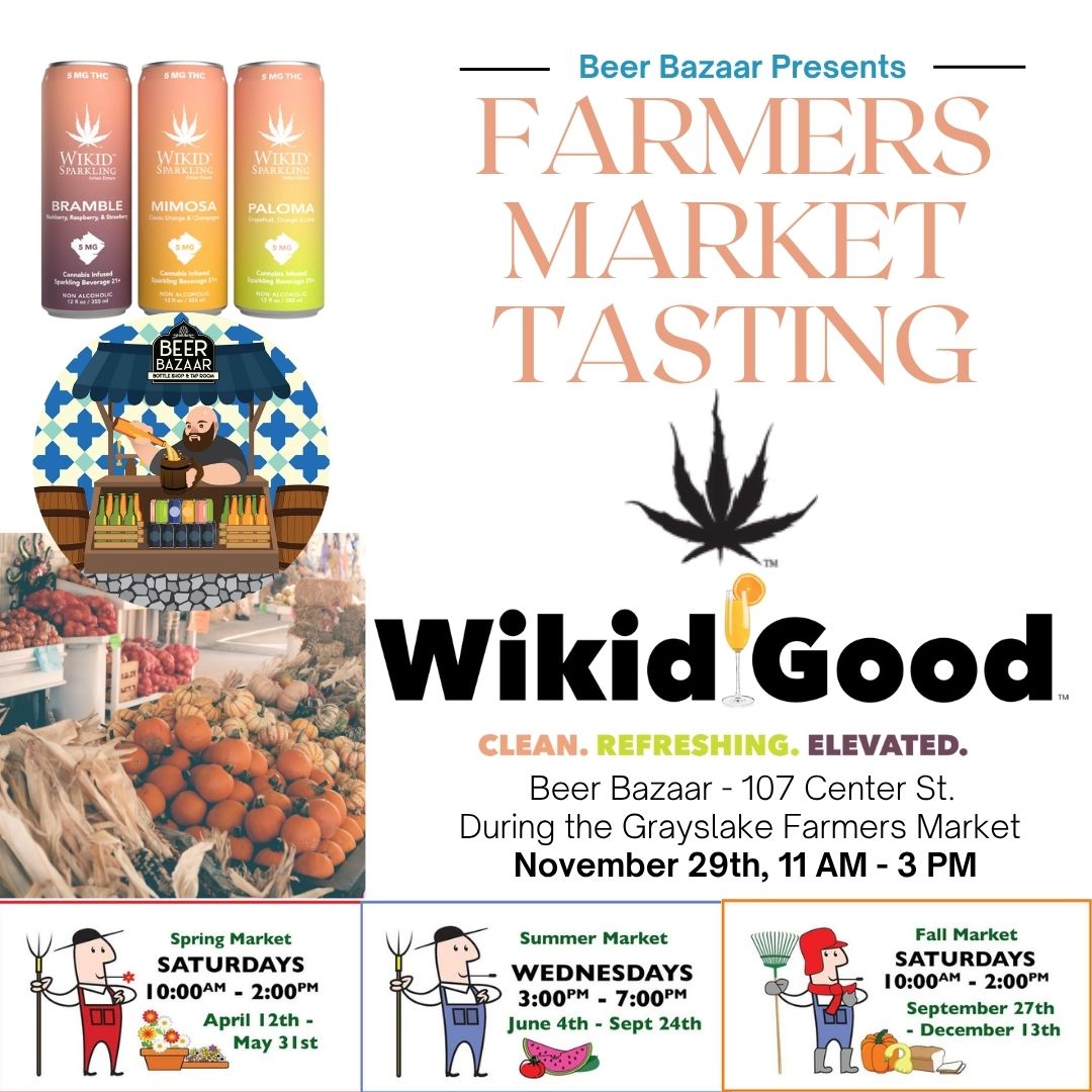 Farmers Market Tasting: Wikid Good at Beer Bazaar